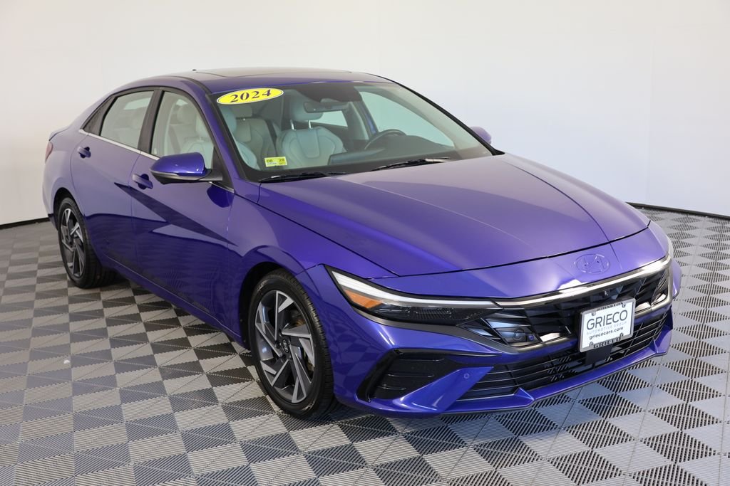 Used 2024 Blue Hyundai Limited image 1