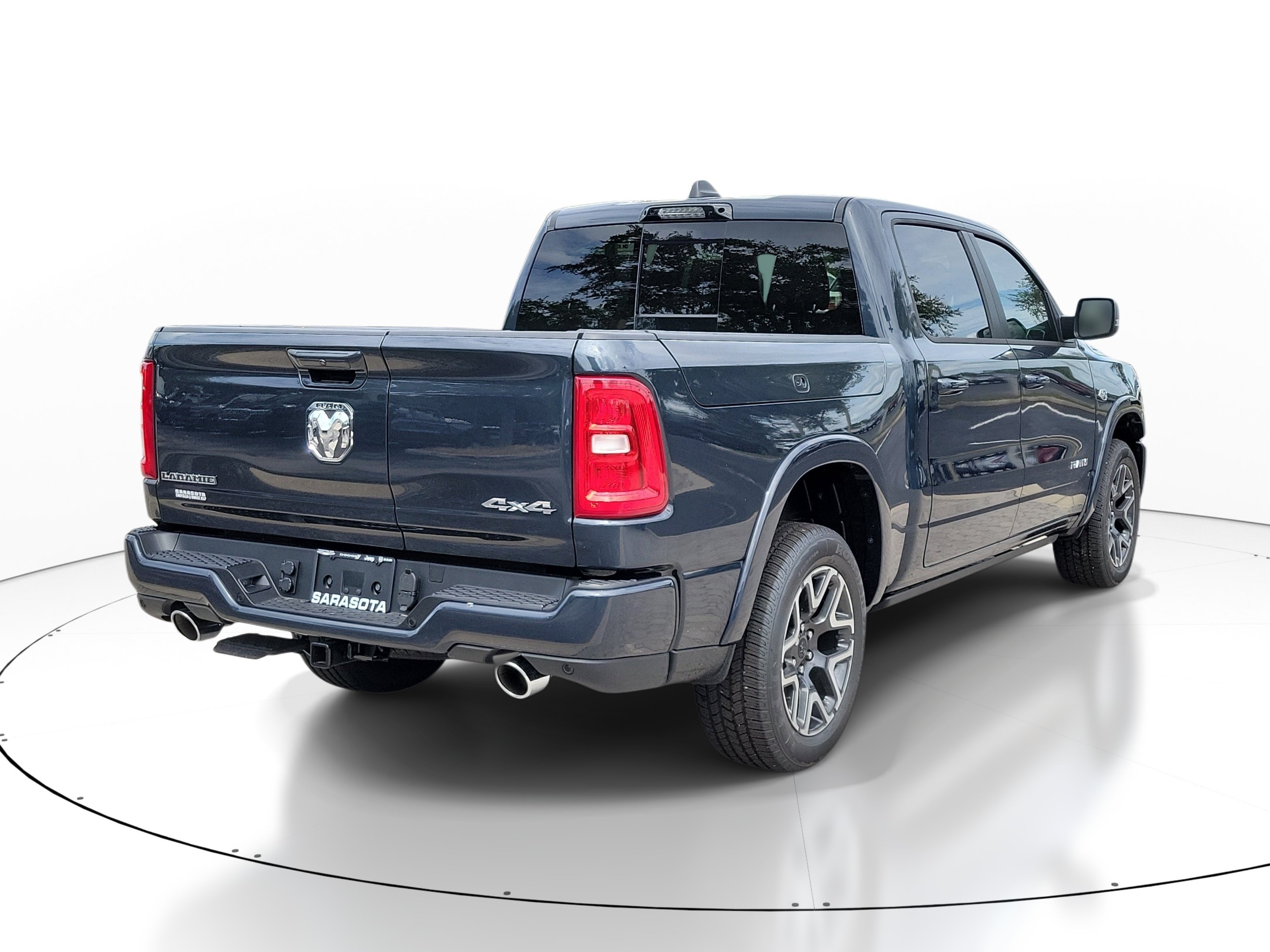 New 2027 Forged Blue Metallic Exterior Paint RAM Laramie image 6