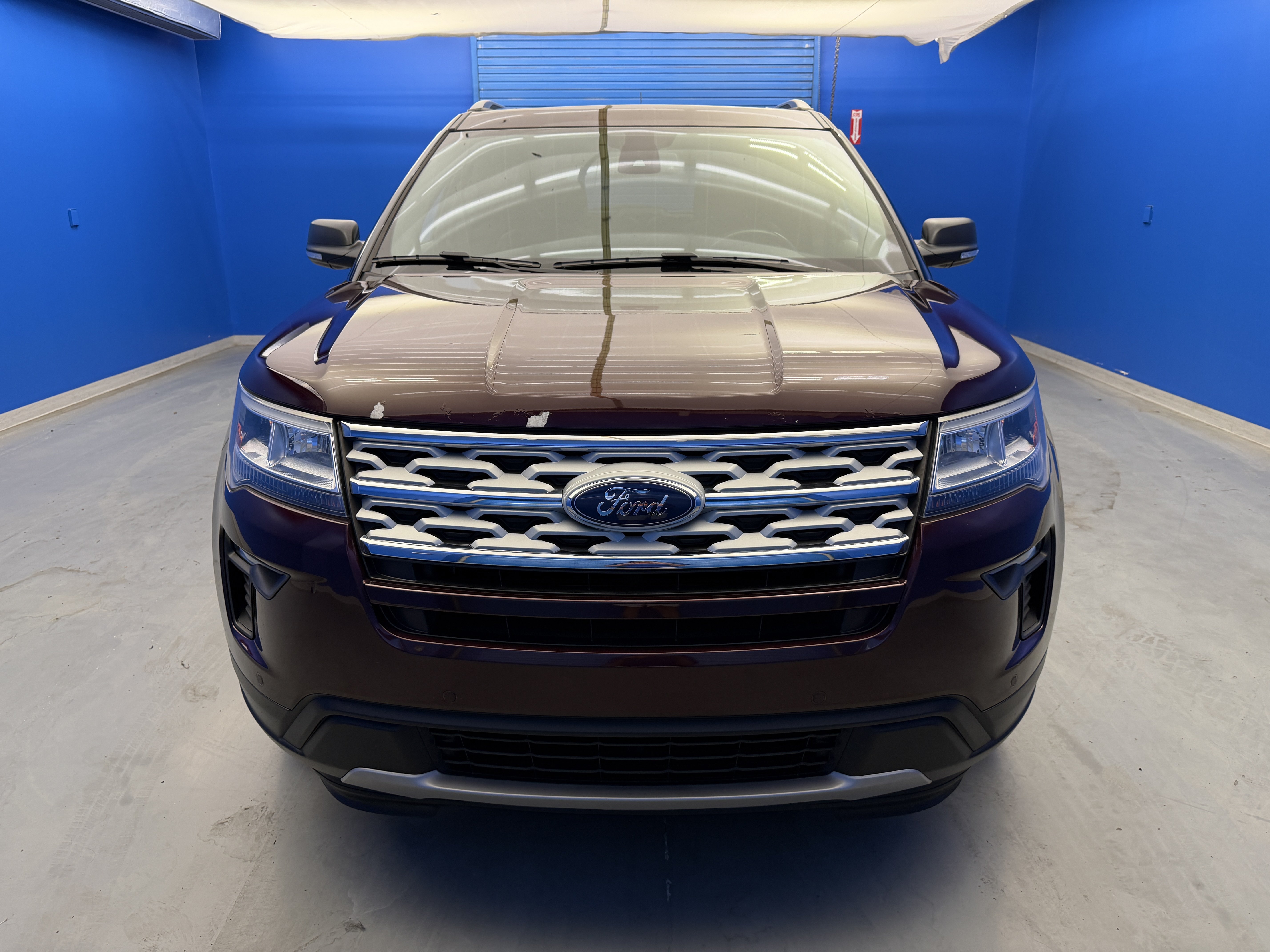 Used 2019 Burgundy Velvet Metallic Tinted Clearcoat Ford XLT image 3