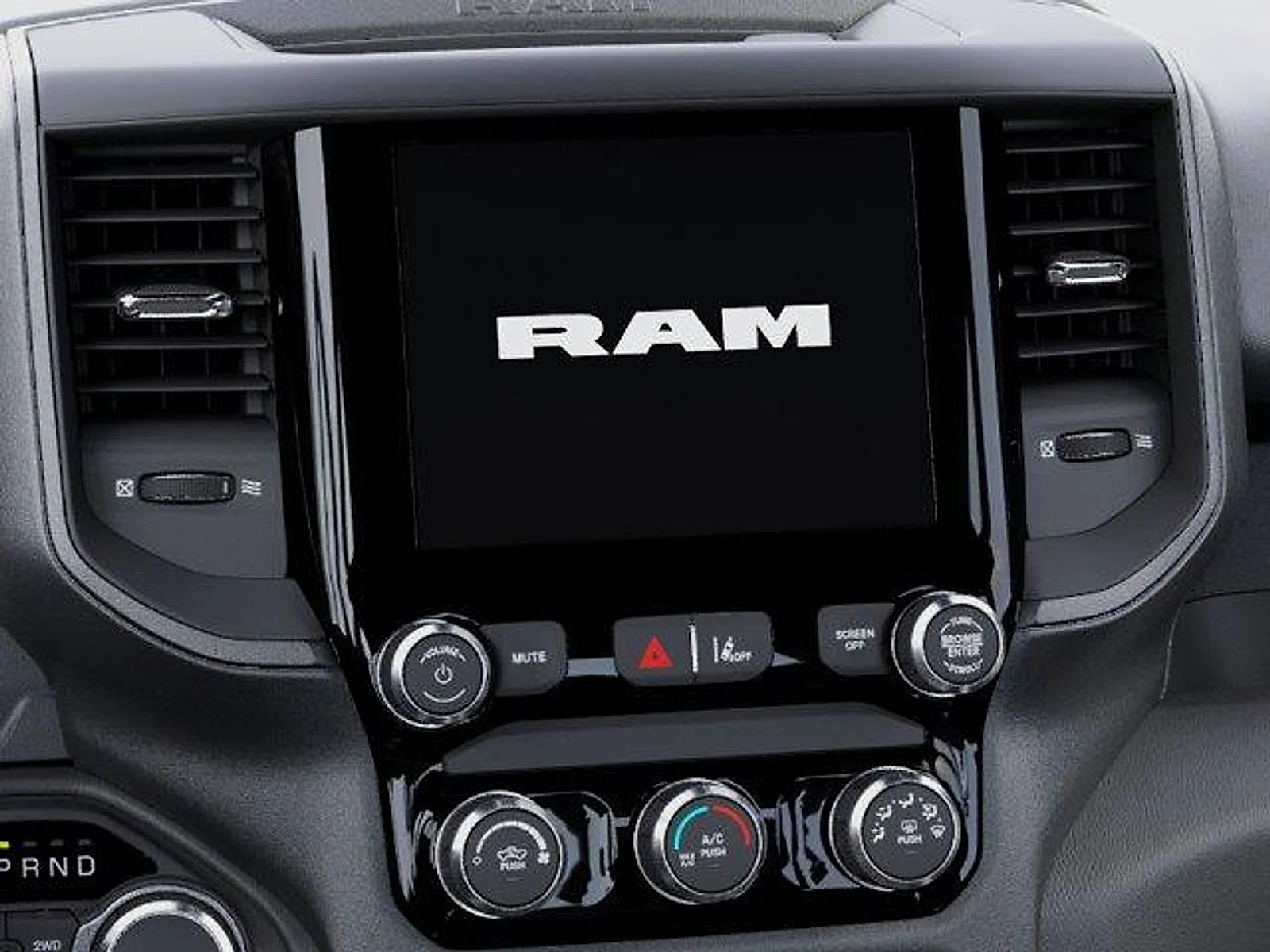 New 2026 Granite Crystal Metallic Clear-Coat Exterior Paint RAM Tradesman Quad Cab 4x4 6