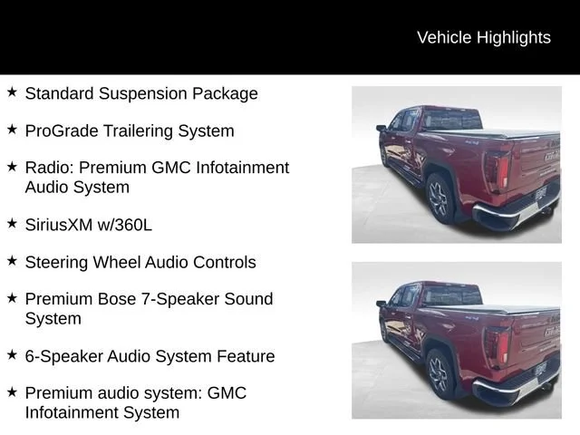 Certified Used 2024 Volcanic Red Tintcoat GMC SLT image 7