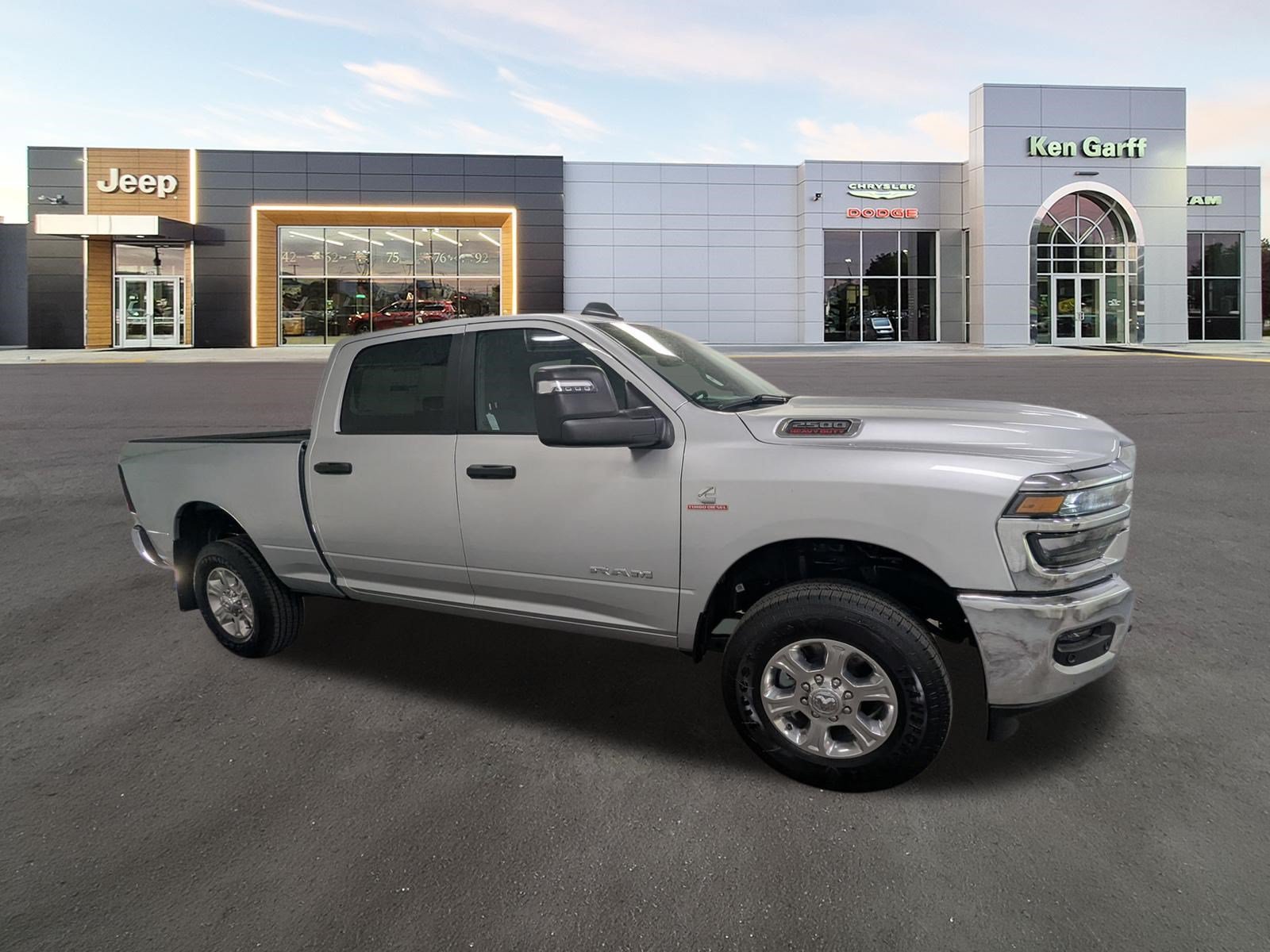 New 2026 Silver-Zynith Exterior Paint RAM Big Horn image 3