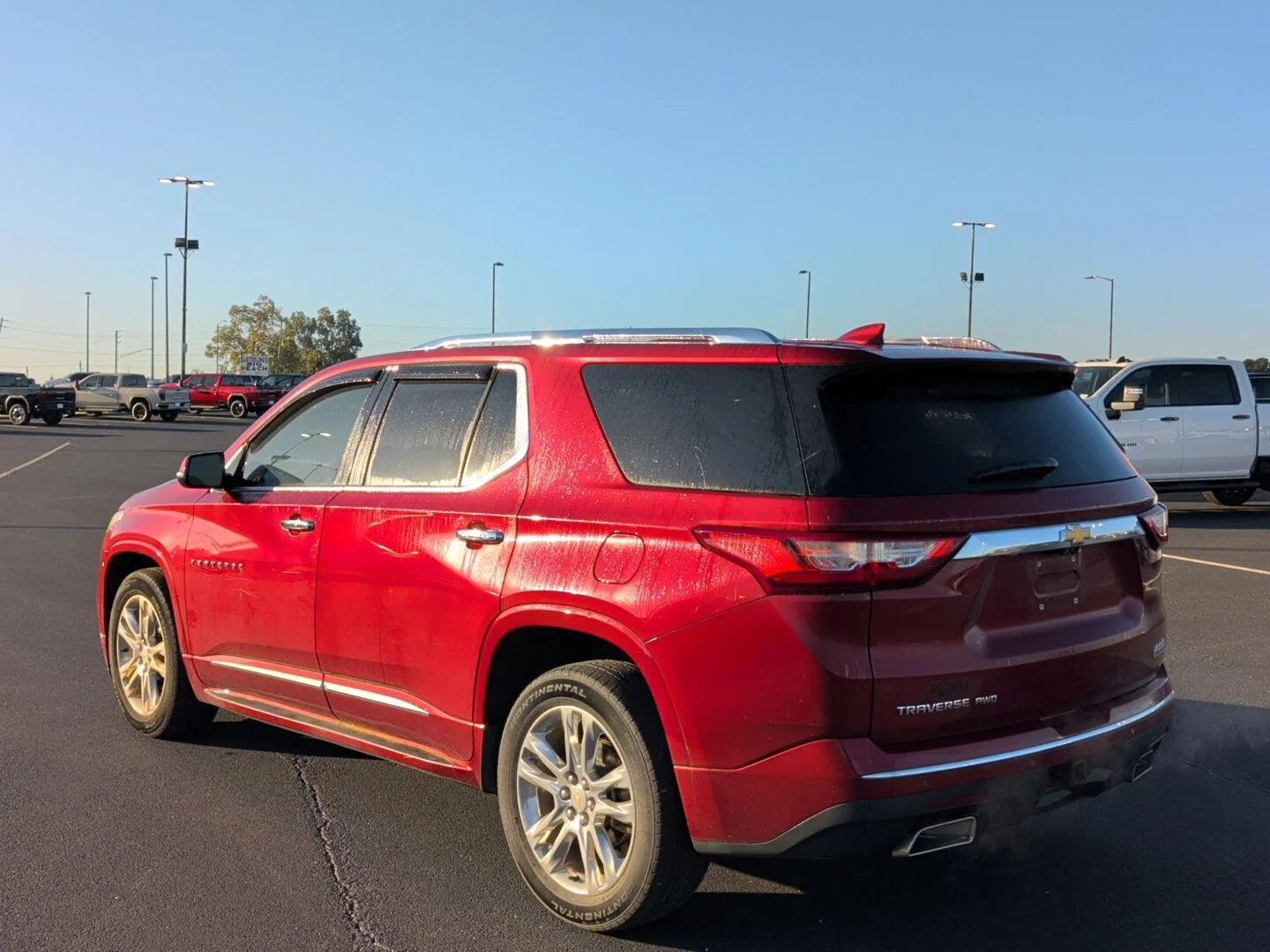 Used 2020 Cajun Red Tintcoat Chevrolet High Country image 3