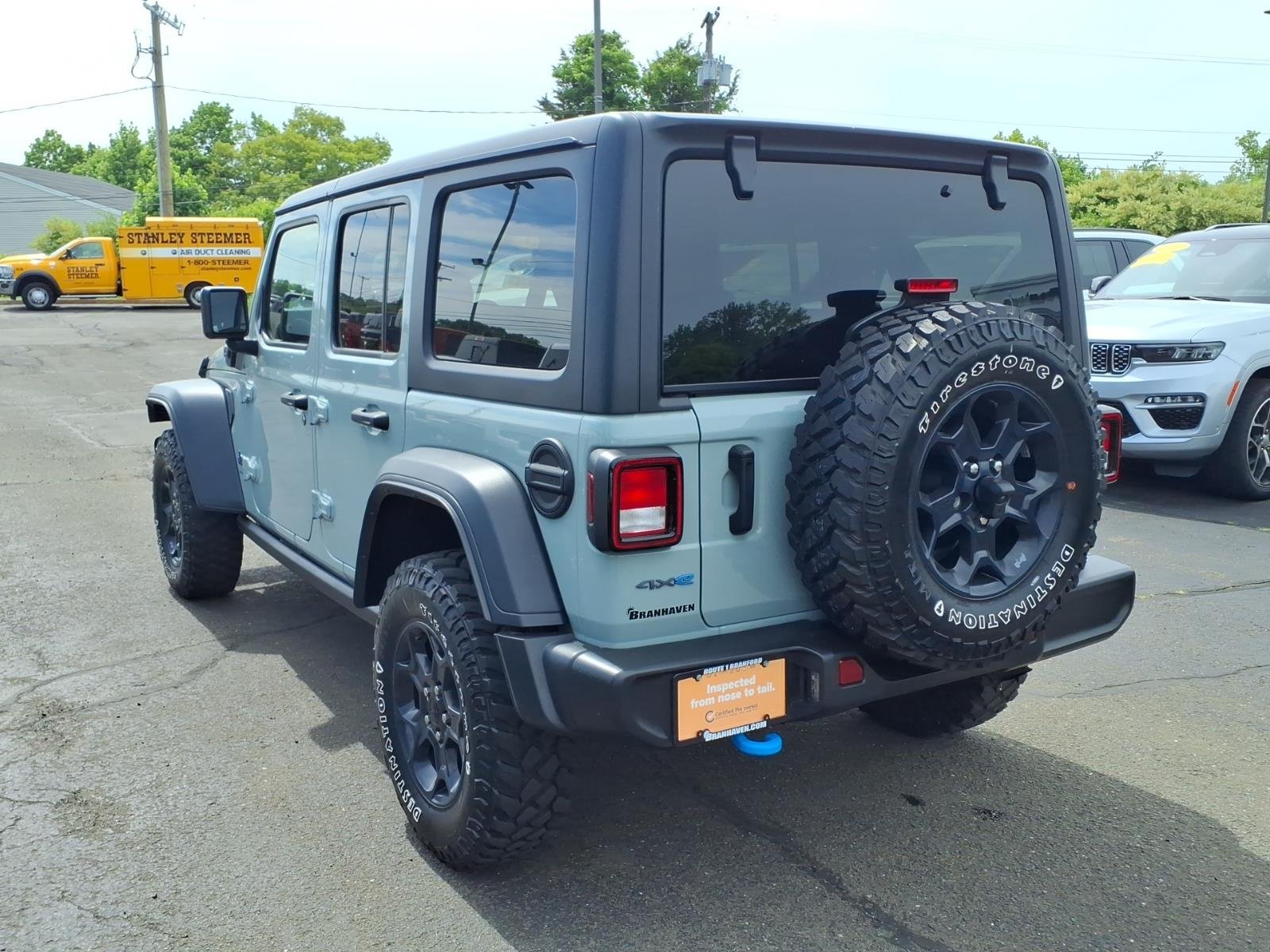 Used 2023 Gray Jeep Willys 4xe image 5