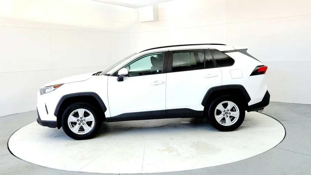 Certified Used 2021 White Toyota XLE image 3