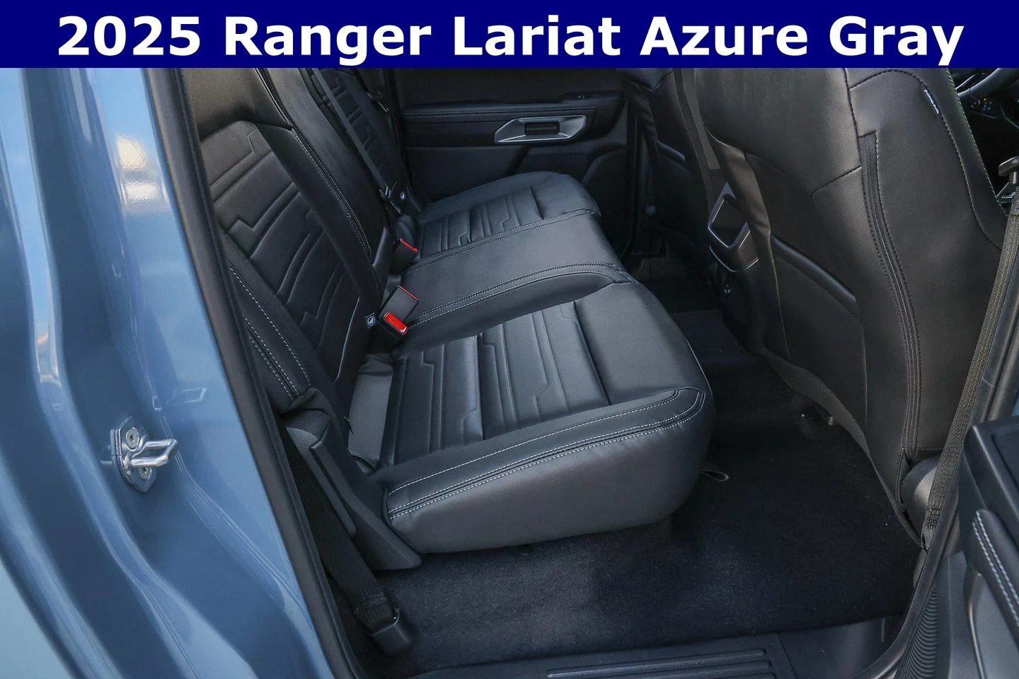 New 2025 Azure Gray Metallic Tri-coat Ford LARIAT® image 35