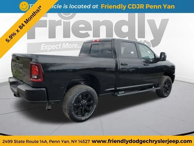 New 2026 Diamond Black Crystal Pearl-Coat Exterior Paint RAM  image 5