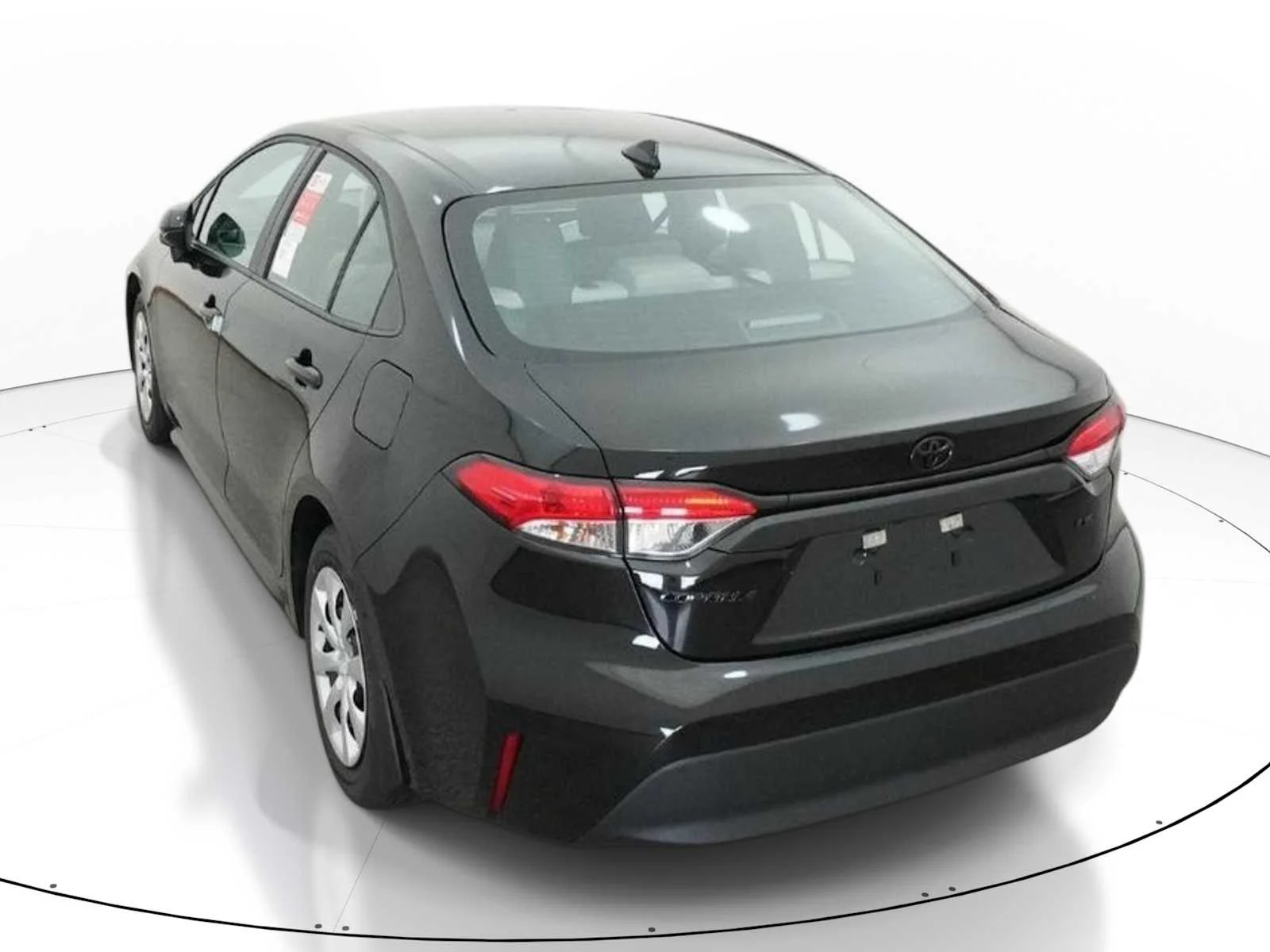 New 2026 Midnight Black Metallic Toyota LE image 6