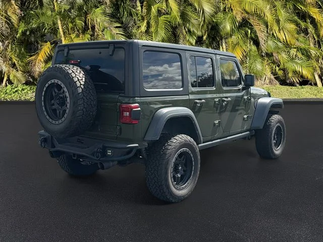 Certified Used 2022 Green Jeep Unlimited Sport S image 5