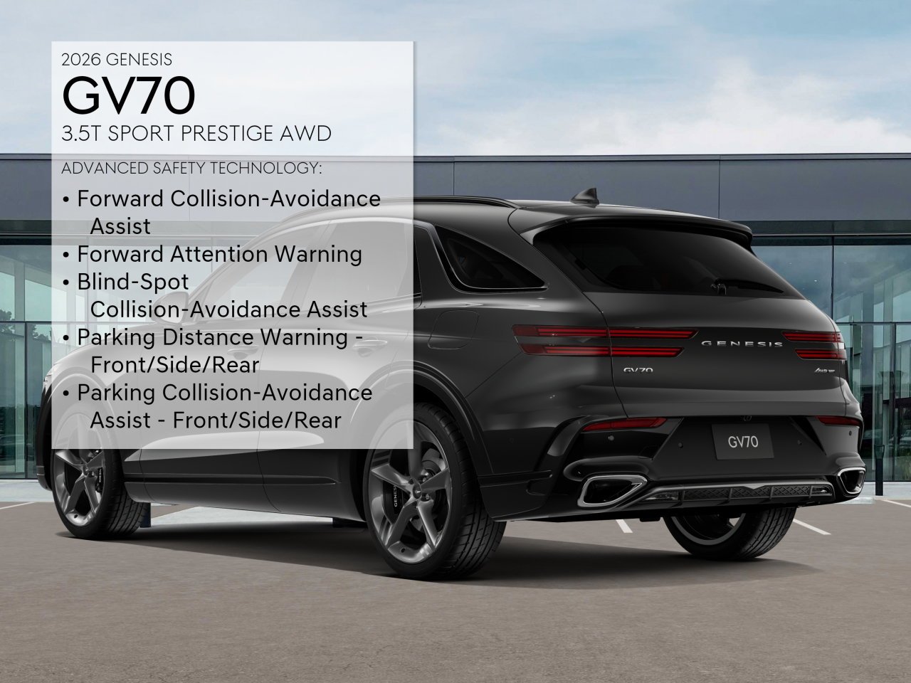 New 2026 Vik Black Genesis 3.5T SPORT PRESTIGE image 7
