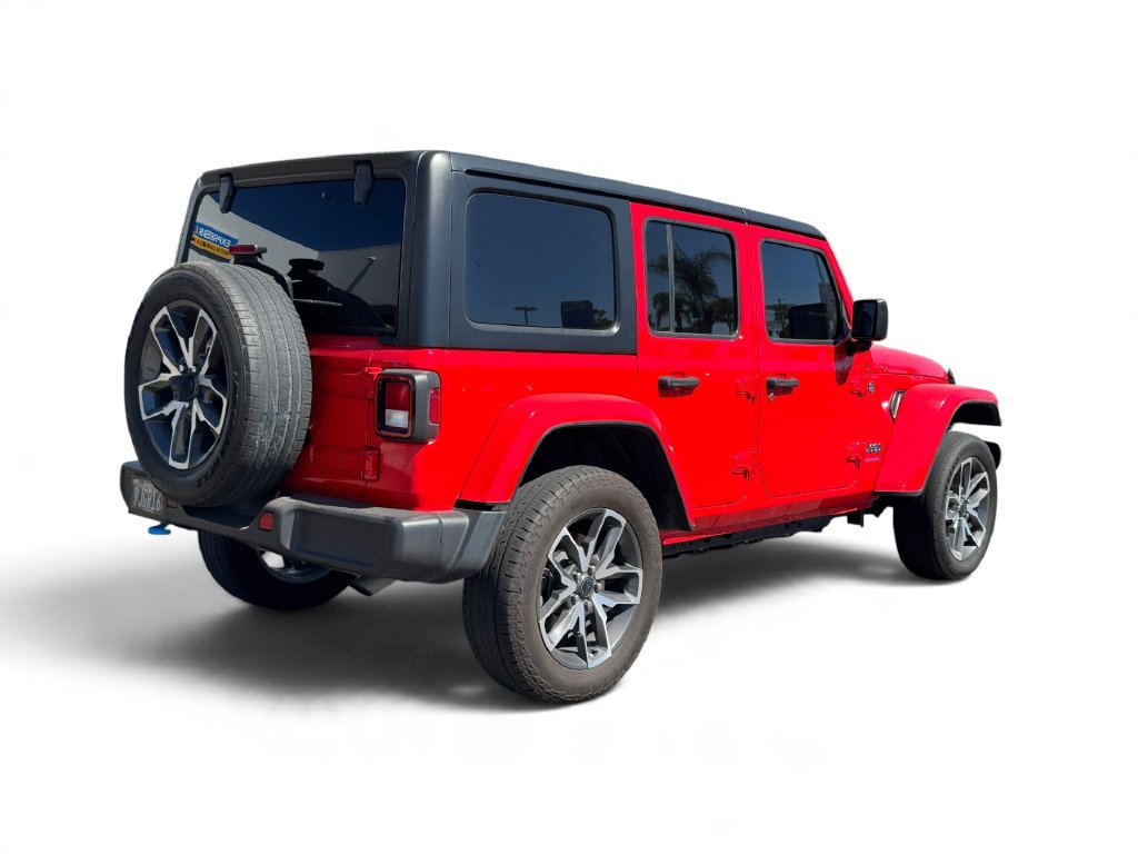 Used 2024 Red Jeep Sport S 4xe image 15