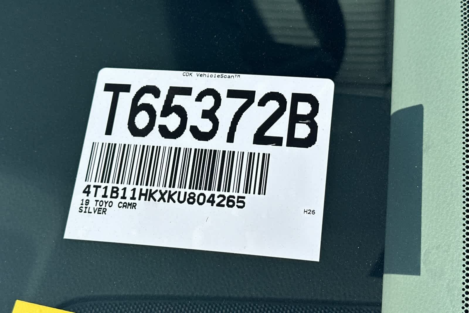 Certified Used 2019 Celestial Silver Metallic Toyota SE image 3