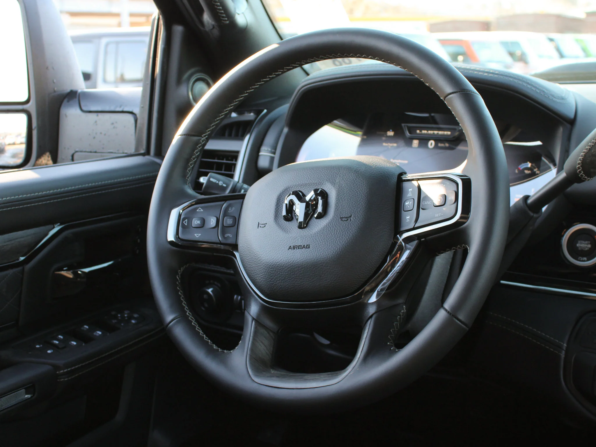 Used 2026 Black RAM Limited*, Custom Wrap, 2 Inch Lift, 35 Inch Tires, 22 Inch Wheels, image 25