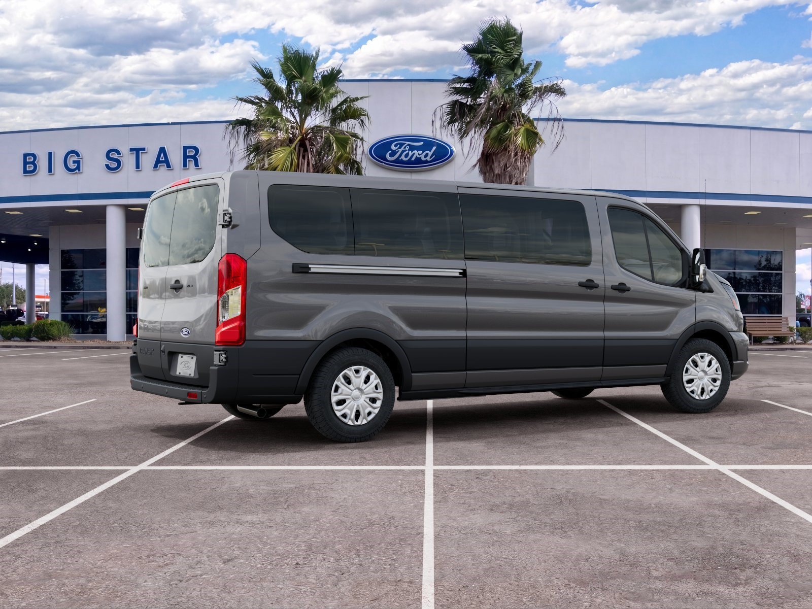 New 2027 Carbonized Gray Metallic Ford XLT image 6