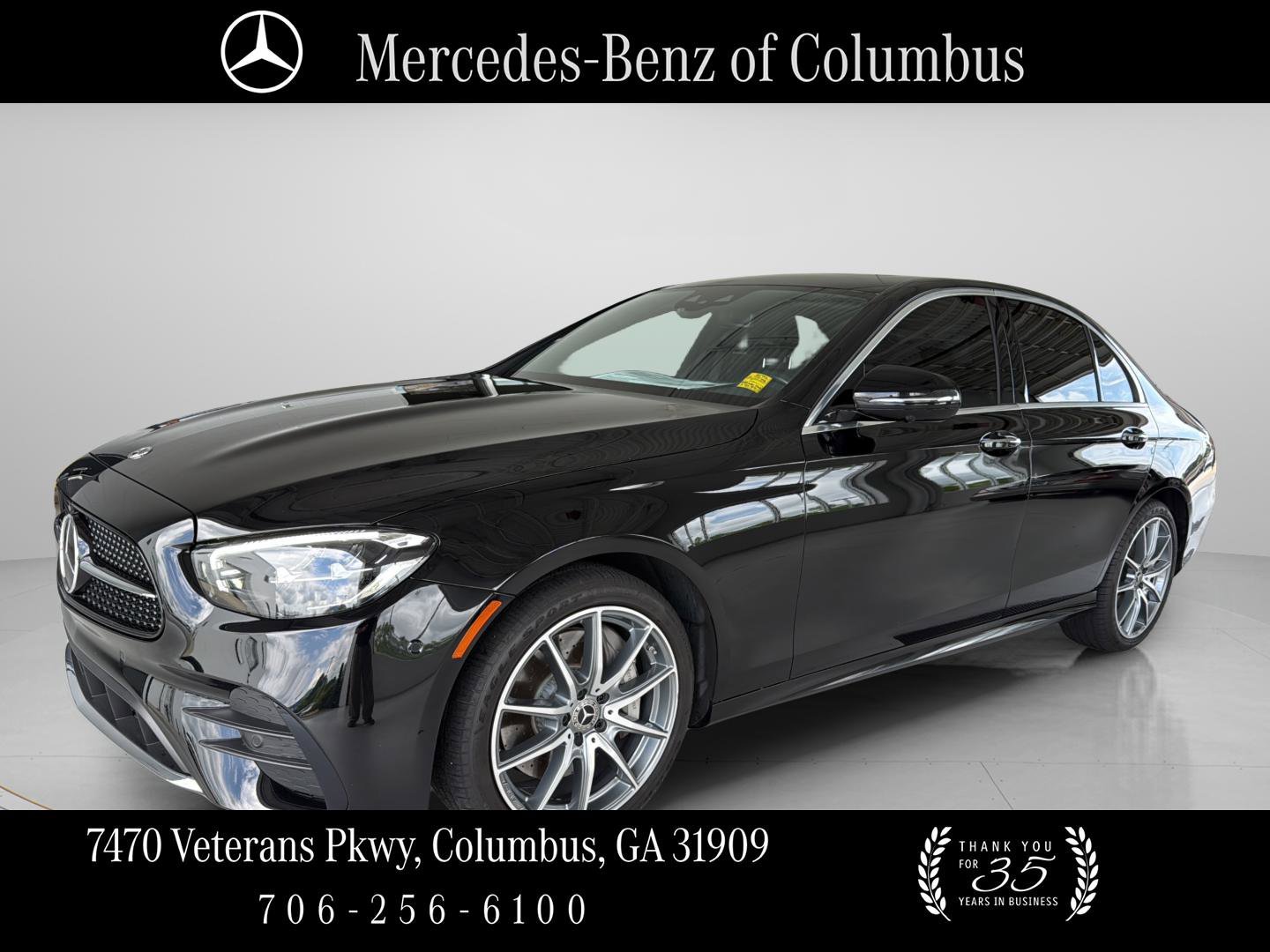 Used 2021 Black Mercedes-Benz E 350 image 1