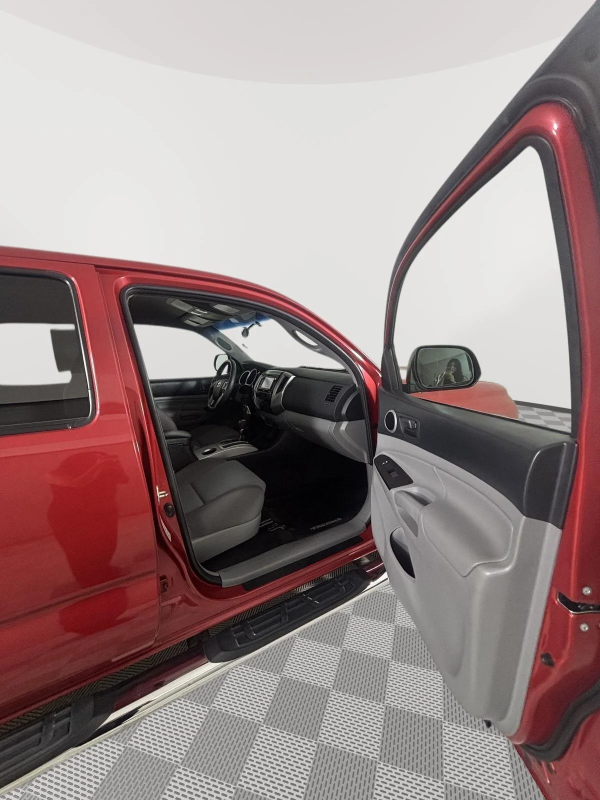 Used 2015 Barcelona Red Metallic Toyota TRD Pro image 9