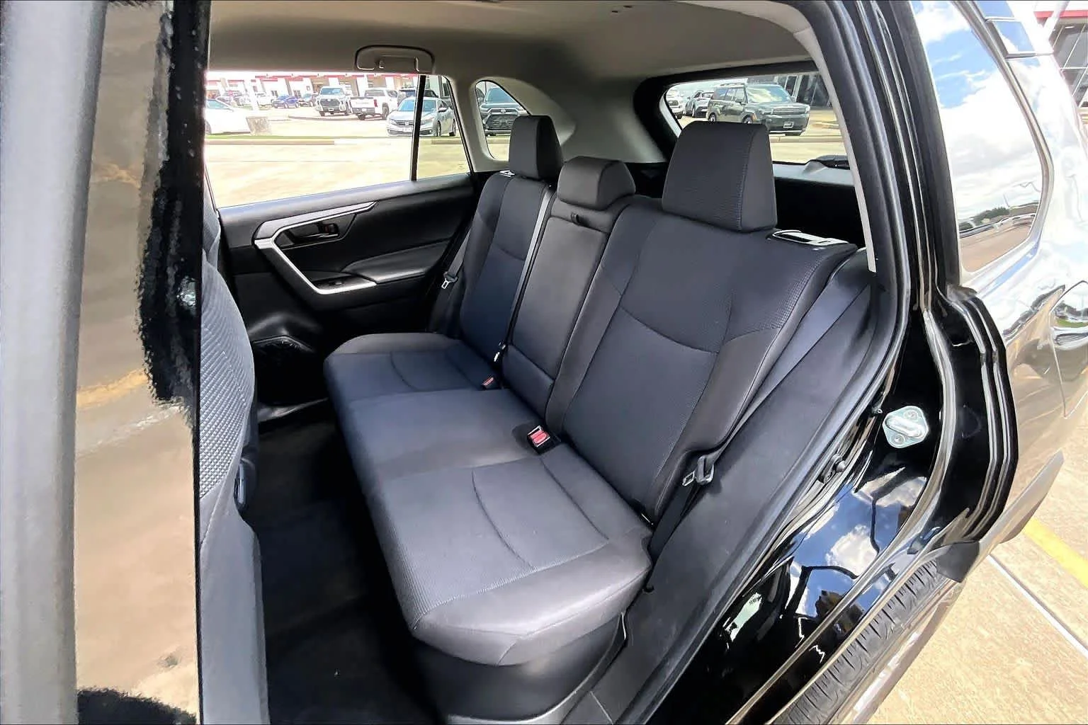 Used 2024 Midnight Black Metallic Toyota Hybrid LE image 19