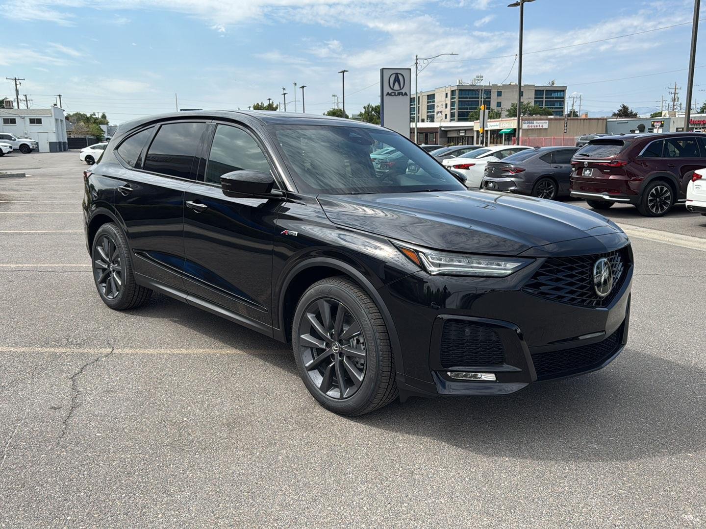 New 2026 Majestic Black Pearl Acura SH-AWD w/A-SPEC image 8