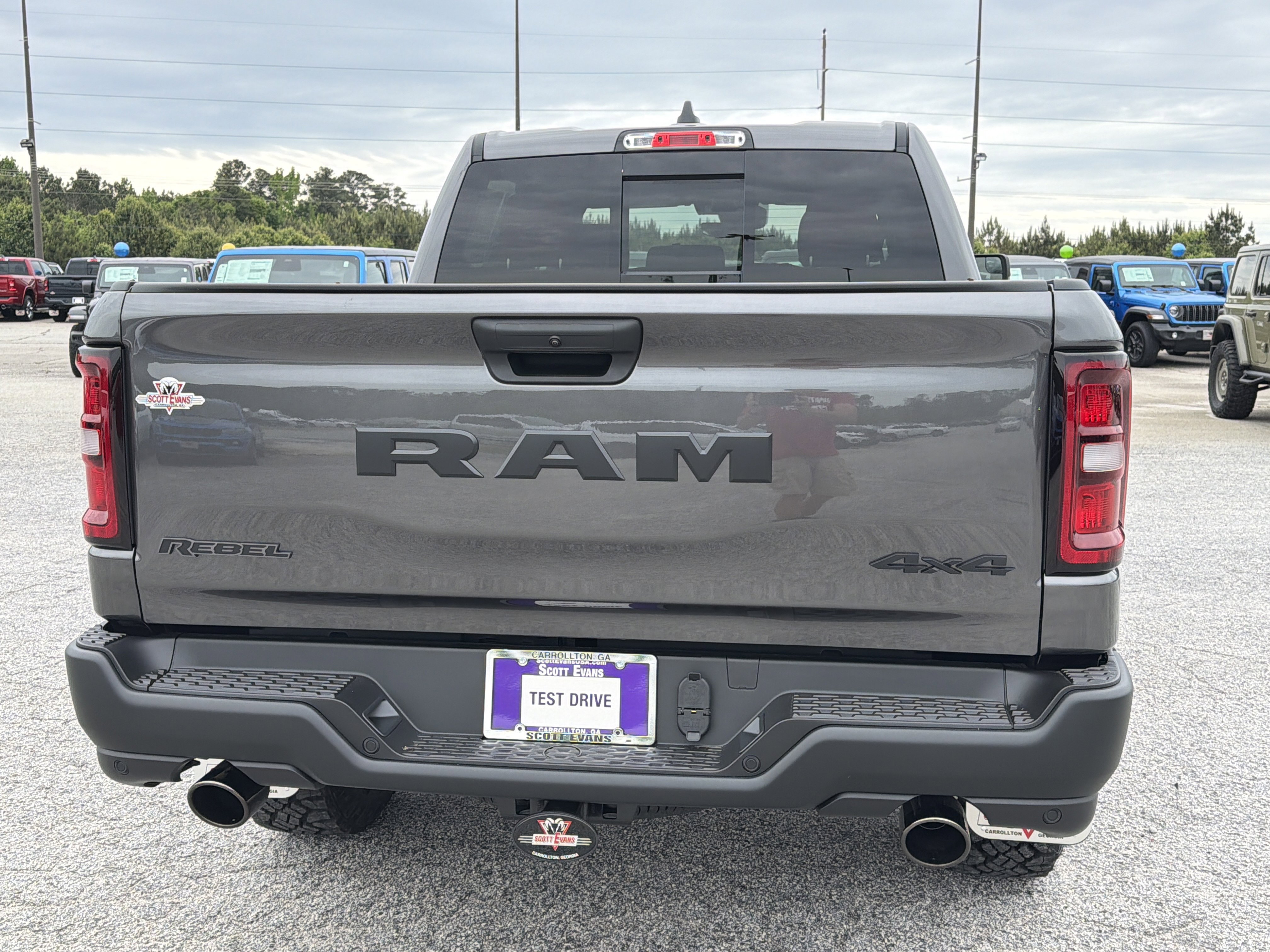 New 2026 Granite Crystal Metallic Clear-Coat Exterior Paint RAM Rebel image 7