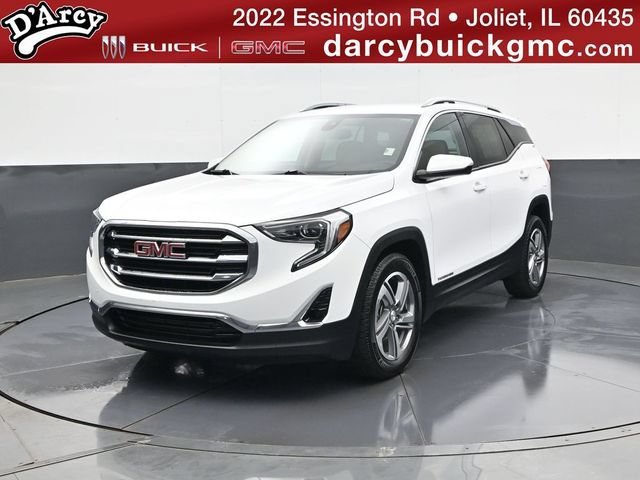 Used 2018 SUMMIT WHITE GMC SLT image 1