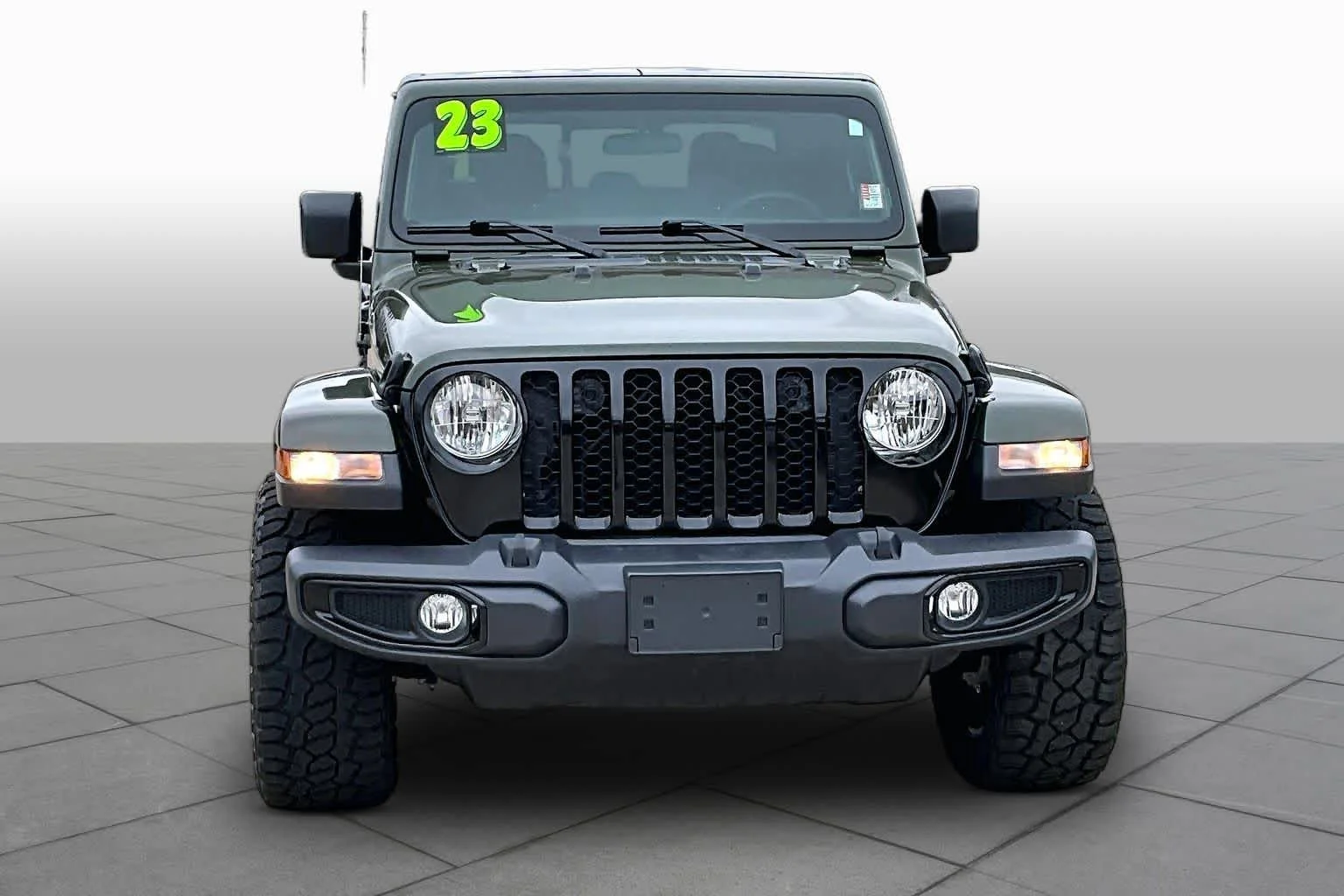Used 2023 Sarge Green Clearcoat Jeep Willys image 4