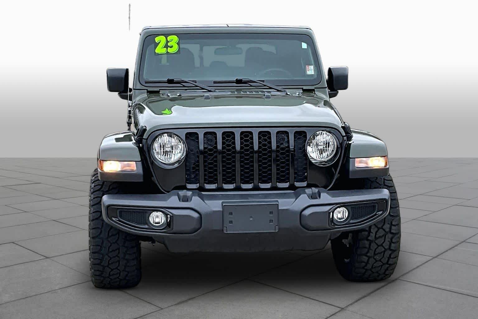 Used 2023 Sarge Green Clearcoat Jeep Willys image 3