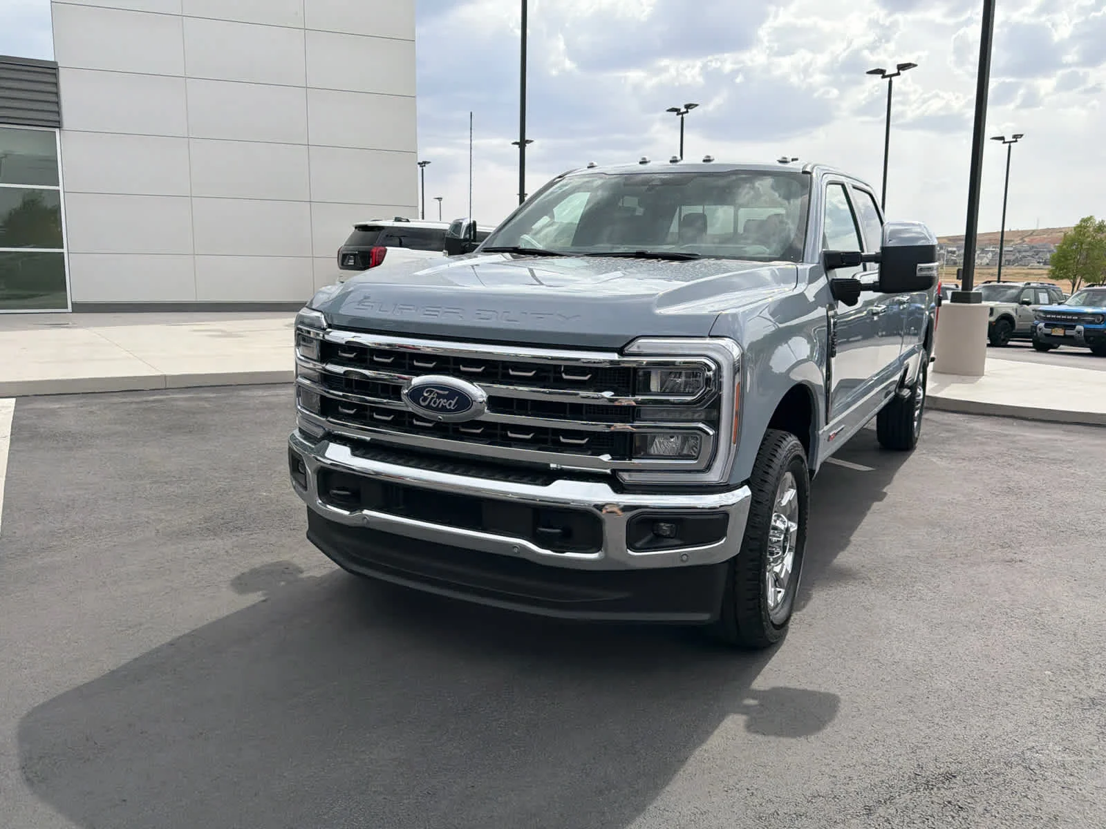 New 2026 Glacier Gray Metallic Tri-Coat Ford F-350® King Ranch® image 3