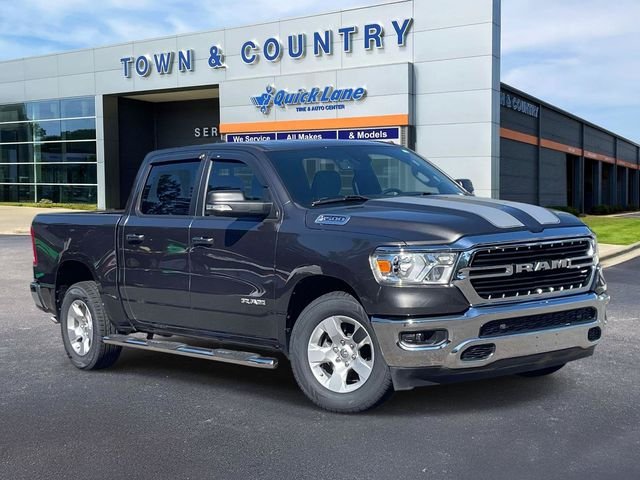 Certified Used 2021 Granite Crystal Clearcoat Metallic Ram Big Horn/Lone Star image 1