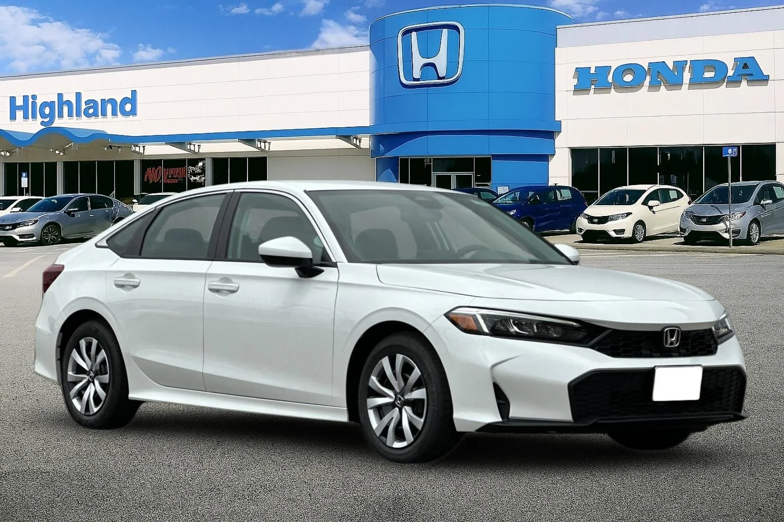 New 2026 White Honda LX image 7