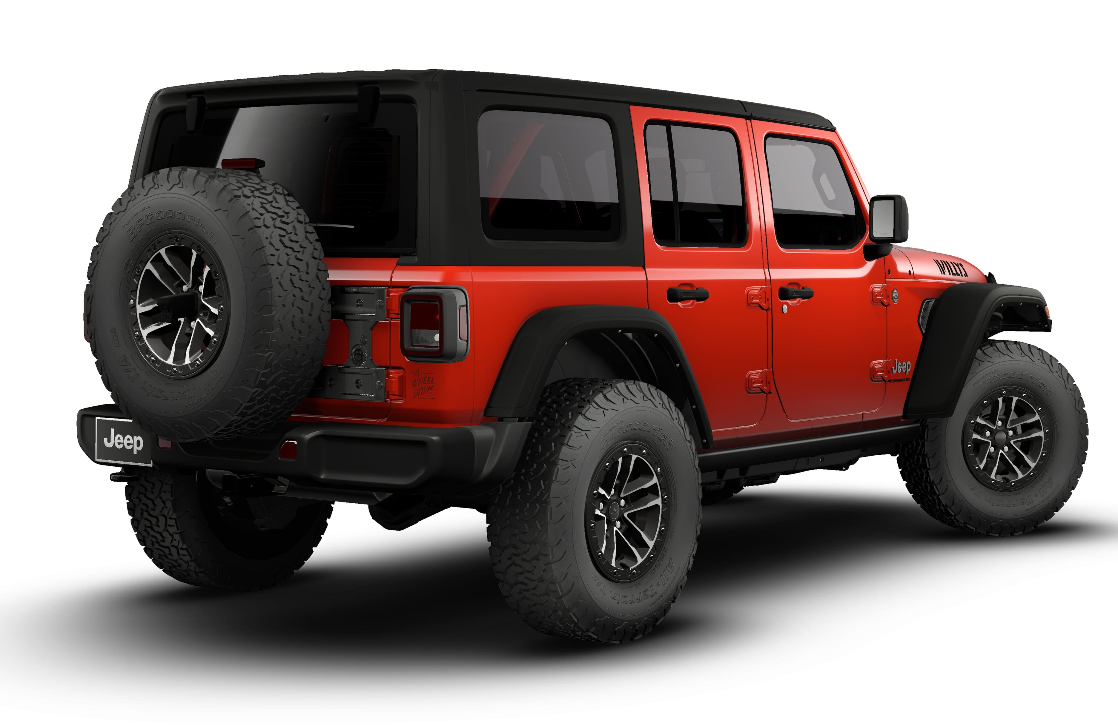 New 2026 Firecracker Red Clearcoat Jeep Willys image 14