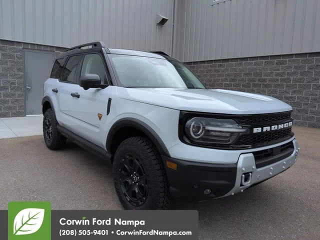New 2026 White Metallic Ford Badlands image 1