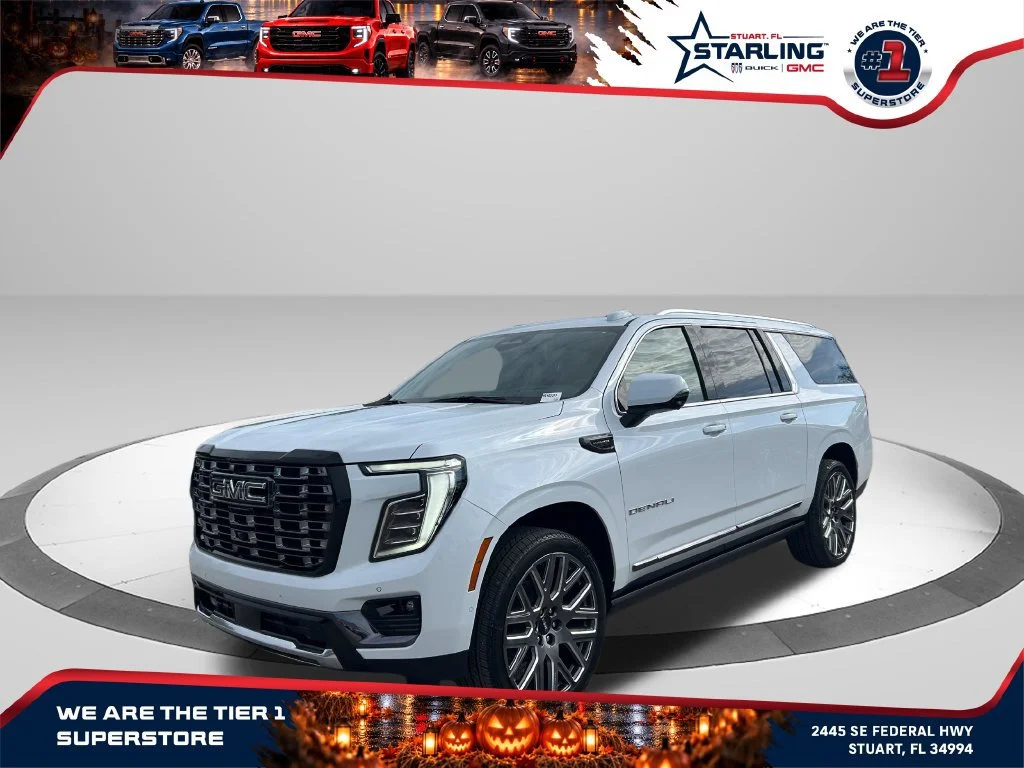 New 2027 Glacier White Tricoat GMC Denali Ultimate image 1