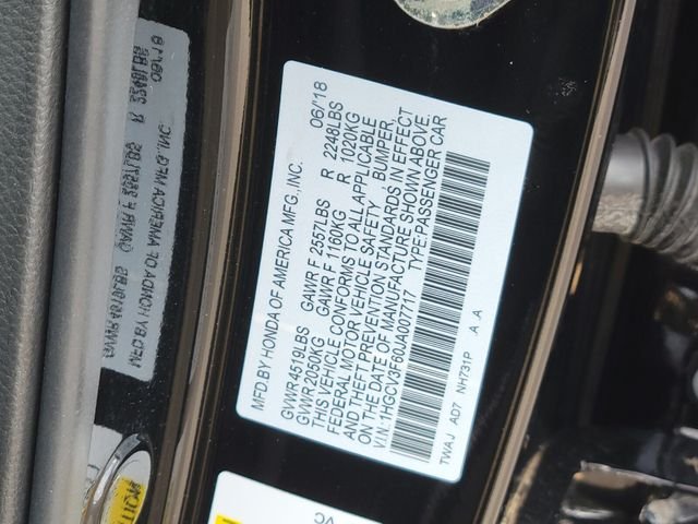 Used 2018 Black Honda EX-L image 36