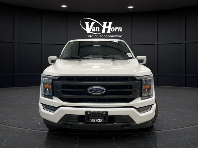 Used 2023 Star White Metallic Tri-Coat Ford Lariat image 2