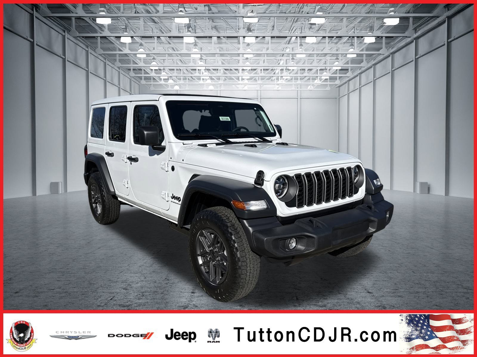 New 2026 Bright White Clearcoat Jeep Sport S image 1