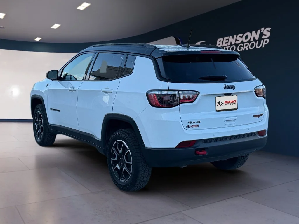 Used 2025 White Jeep Trailhawk image 3