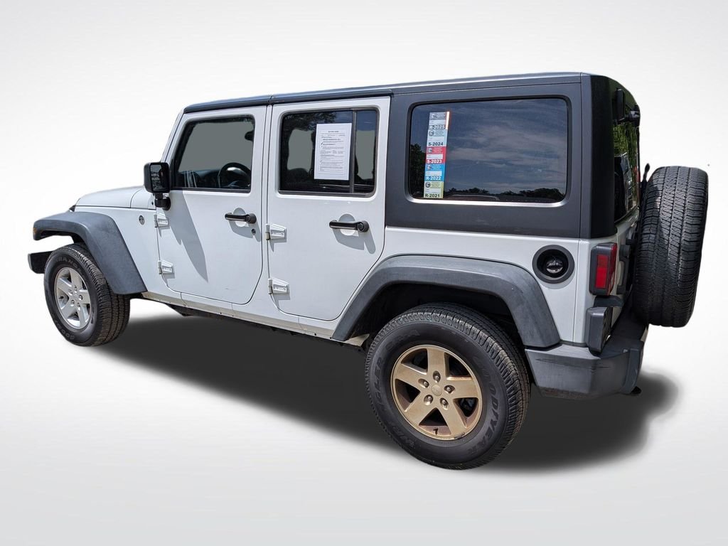 Used 2016 White Jeep Unlimited Sport image 6