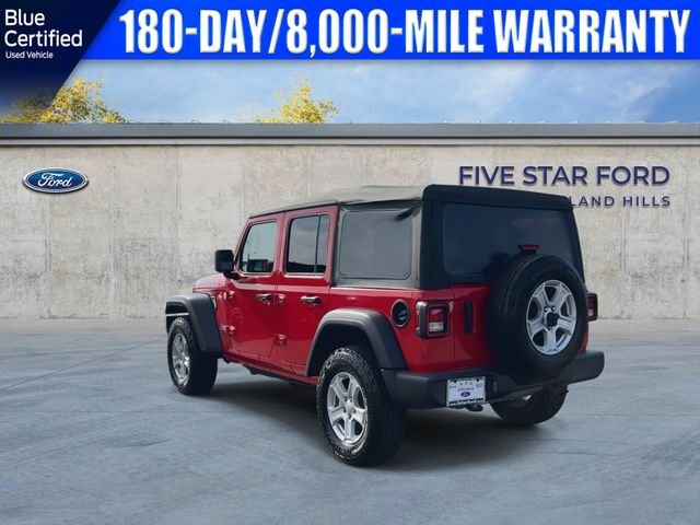Used 2021 Red Jeep Unlimited Sport S image 8