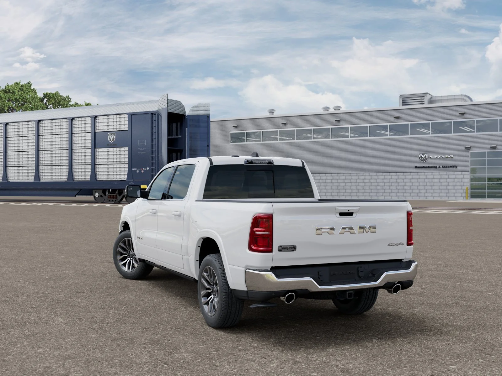 New 2027 Bright White Clear-Coat Exterior Paint RAM Limited image 3