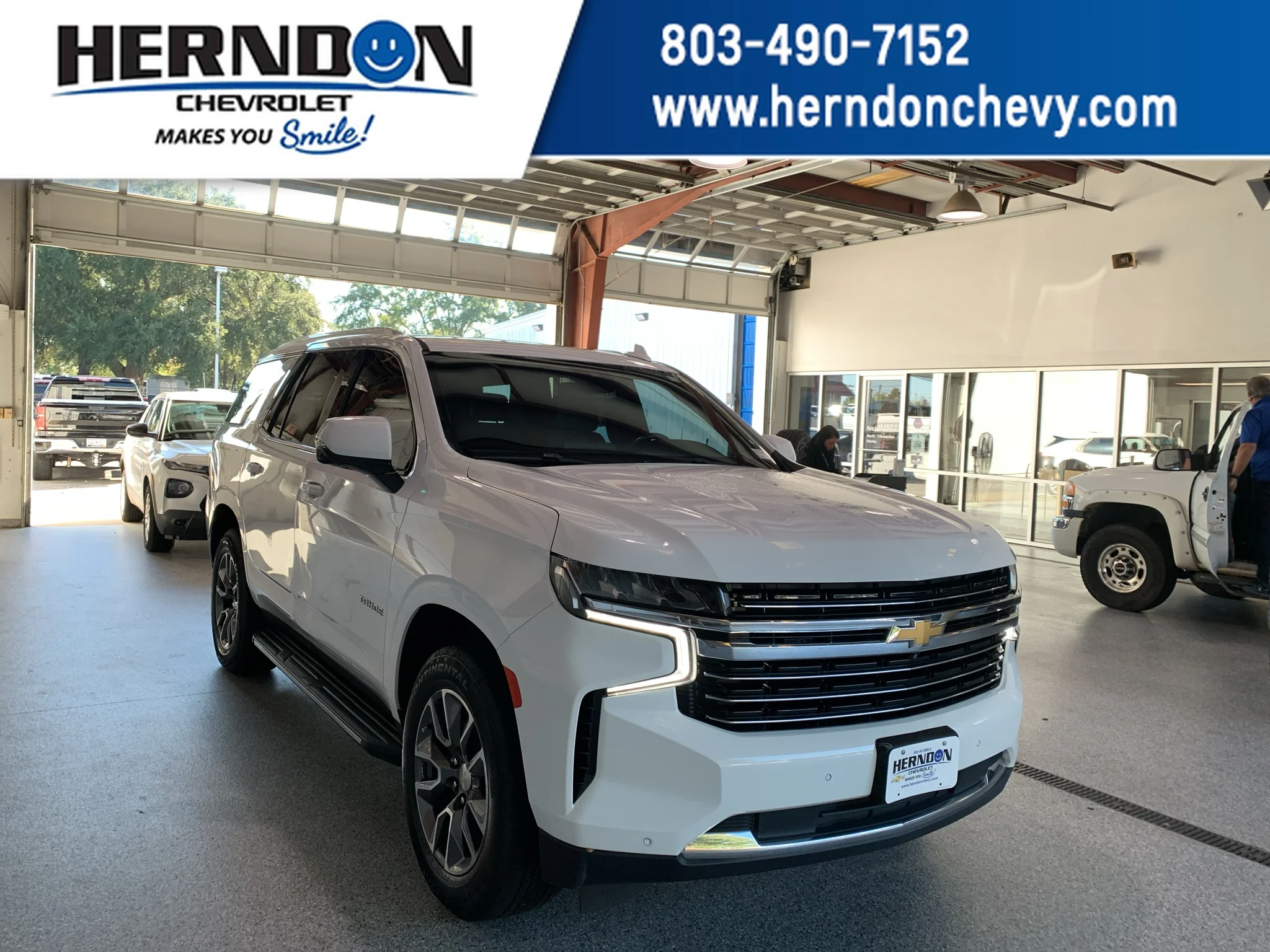 SUMMIT WHITE 2023 Chevrolet Tahoe SUV / Crossover 4X2