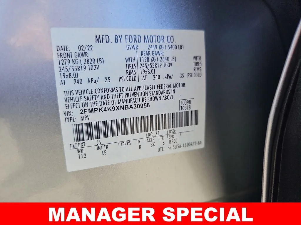 Used 2022 Silver Ford Titanium image 42