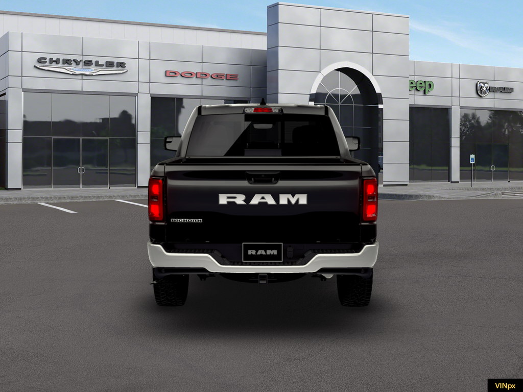 New 2026 Diamond Black Crystal Pearl-Coat Exterior Paint RAM Big Horn/Lone Star image 14