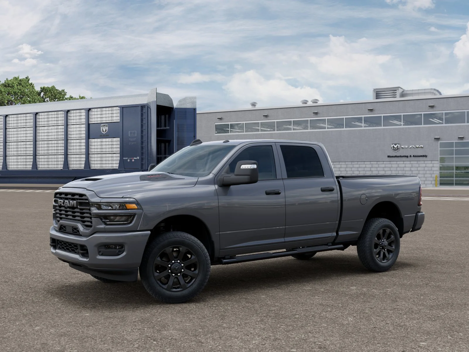 New 2026 Ceramic Gray Clearcoat RAM Black Express image 1