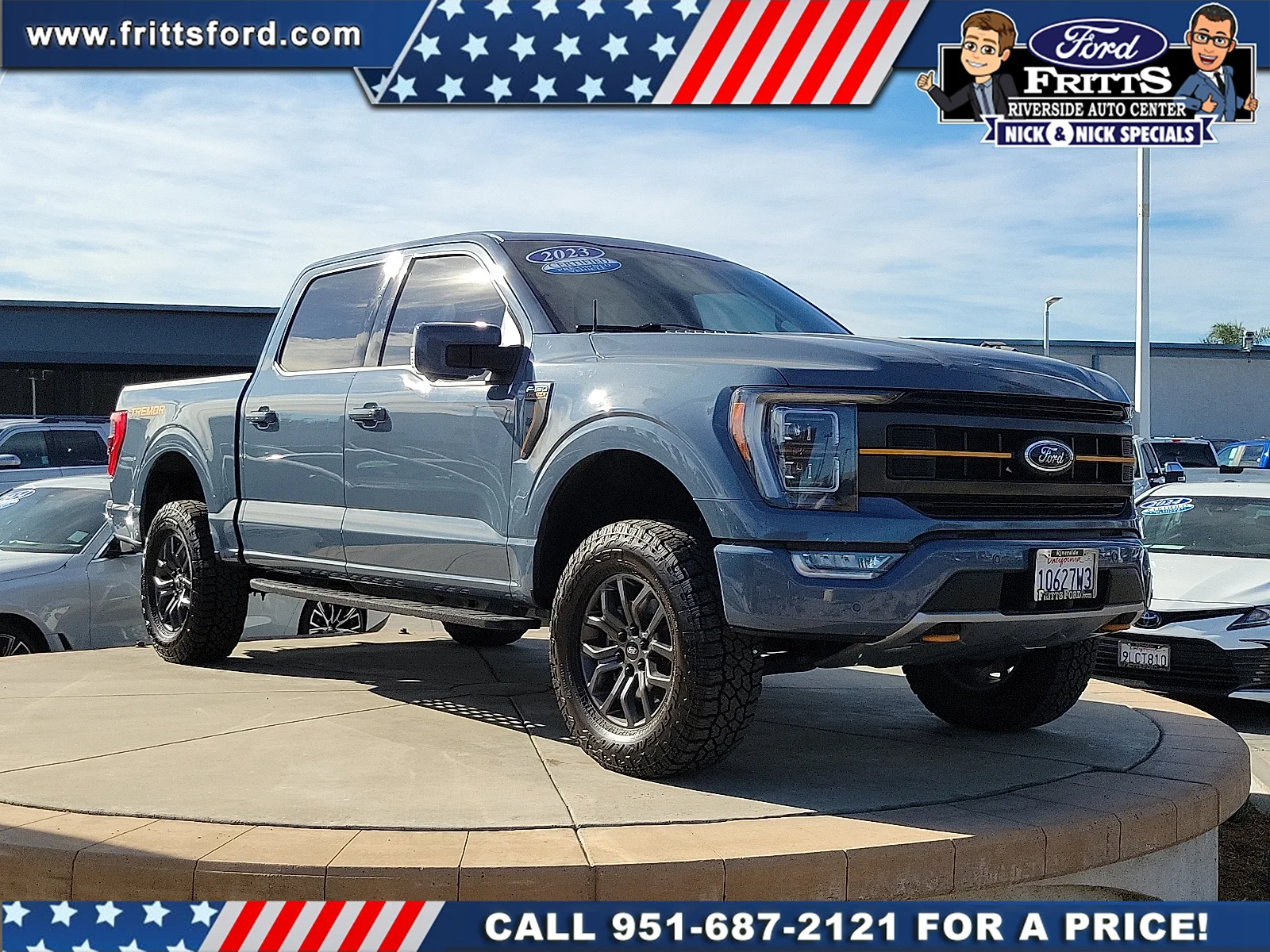 Certified Used 2023 Azure Gray Metallic Ford Tremor image 22