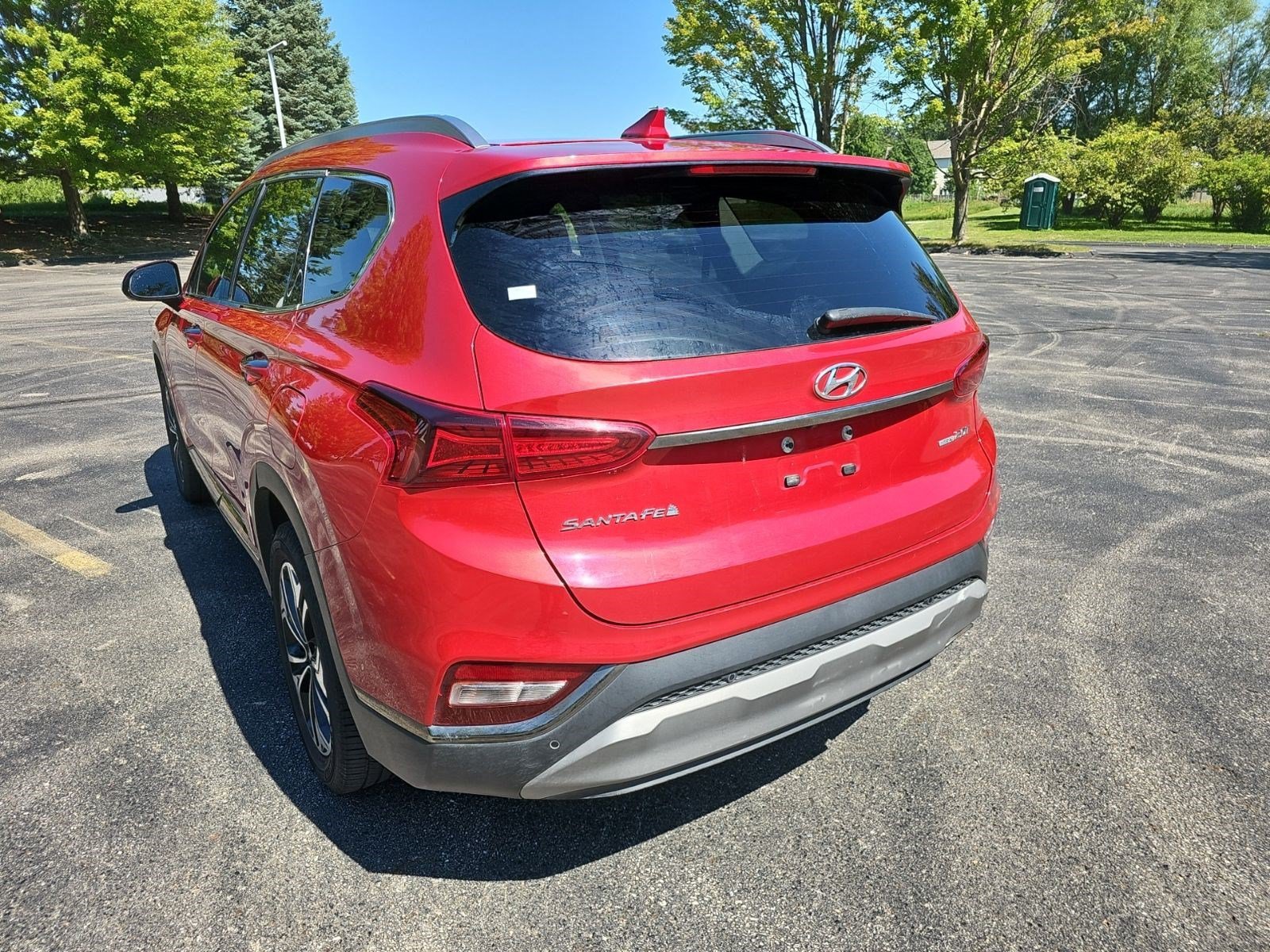 Used 2020 Calypso Red Hyundai Limited image 3