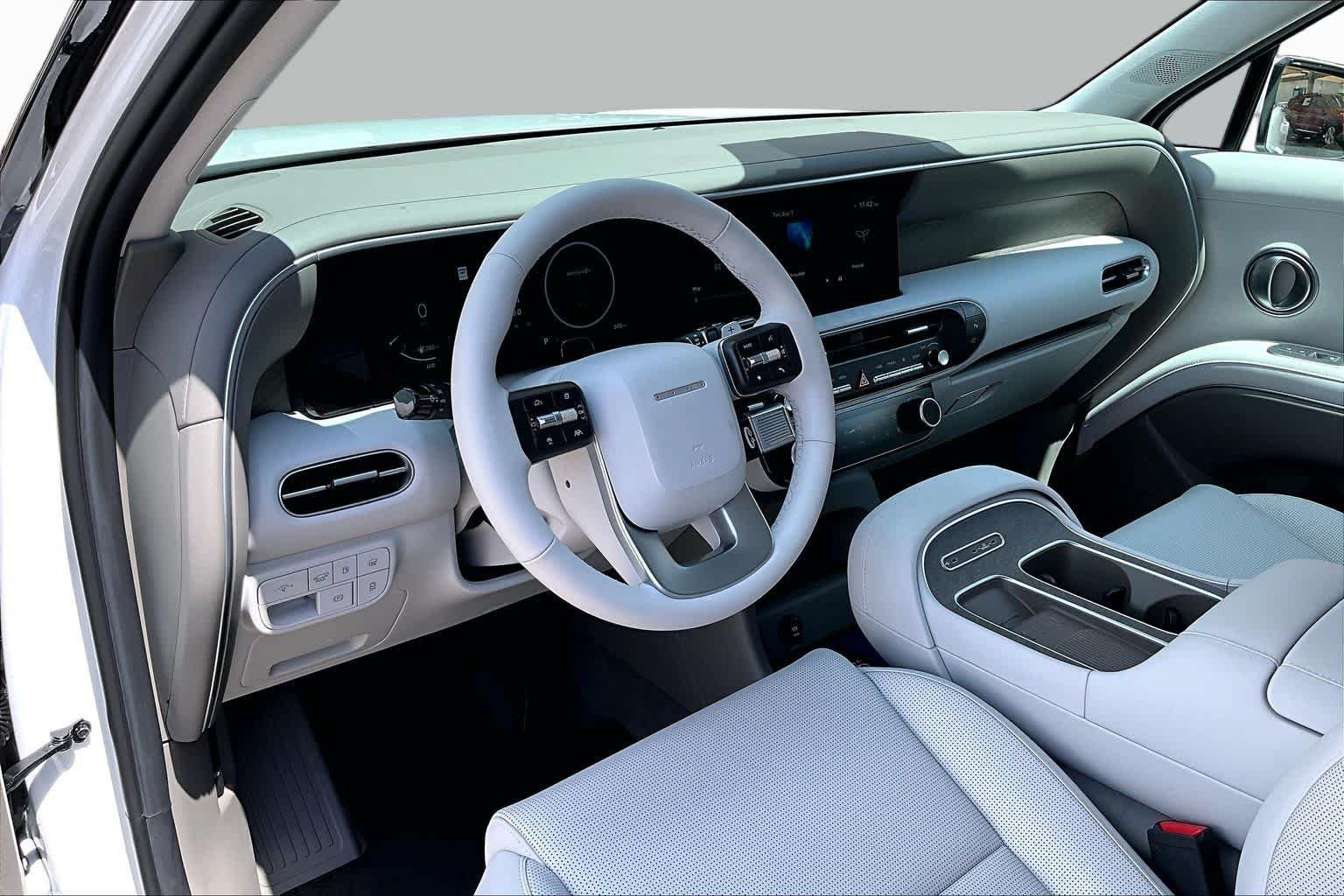 New 2026 Creamy White Pearl Hyundai SEL Premium 7P image 8