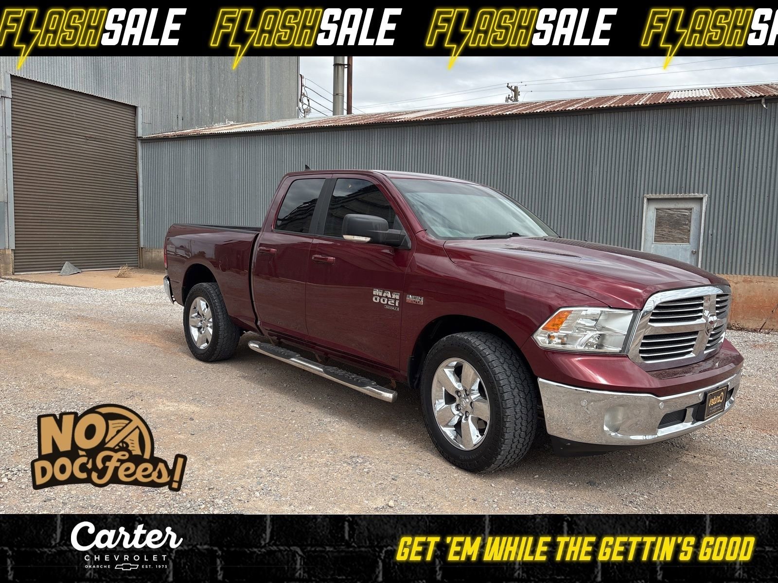 2019 RAM 1500 Classic Big Horn 4x4 Quad Cab 6'4's photo