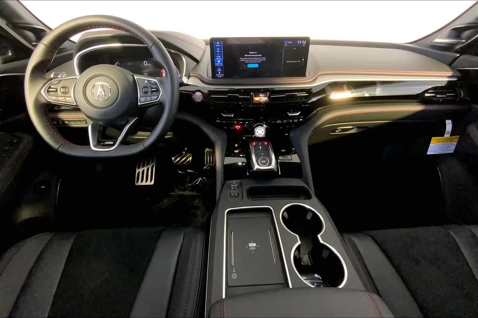 New 2026 Majestic Black Pearl Acura With A-Spec Package image 8