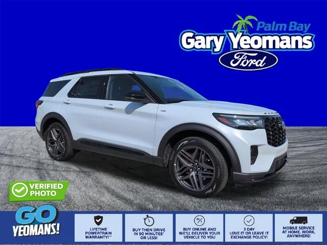New 2026 Space White Metallic Ford ST-Line image 1