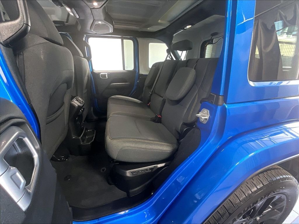 Used 2024 Blue Jeep Sahara 4xe image 15